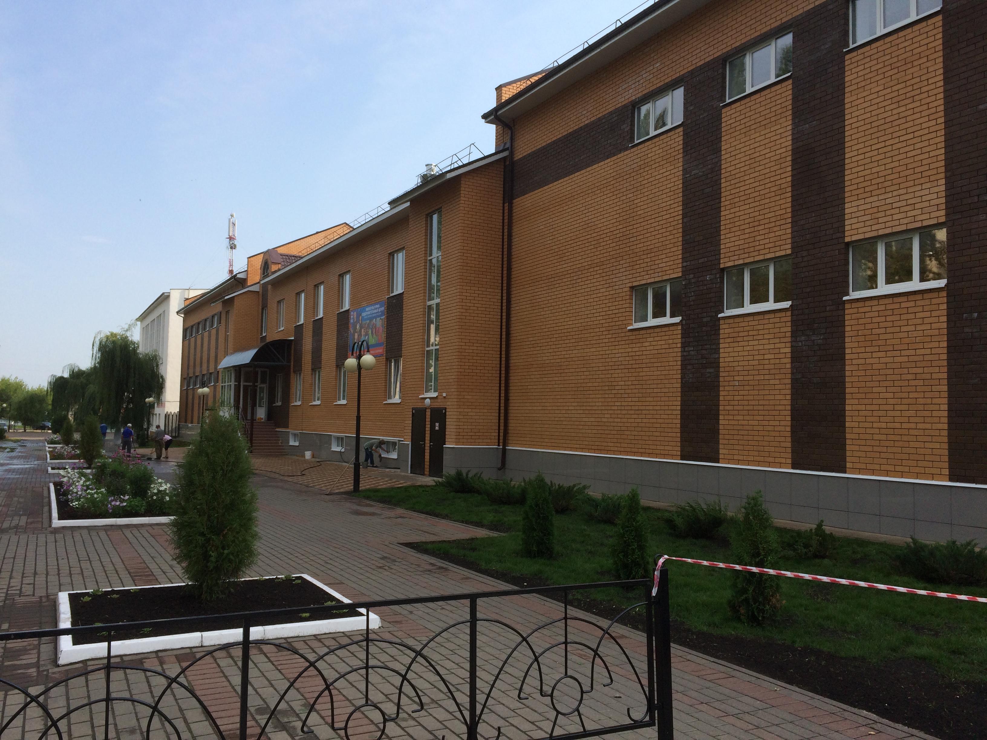 Строительство объекта: Физкультурно-оздоровительный центр г. Данков Липецкой области