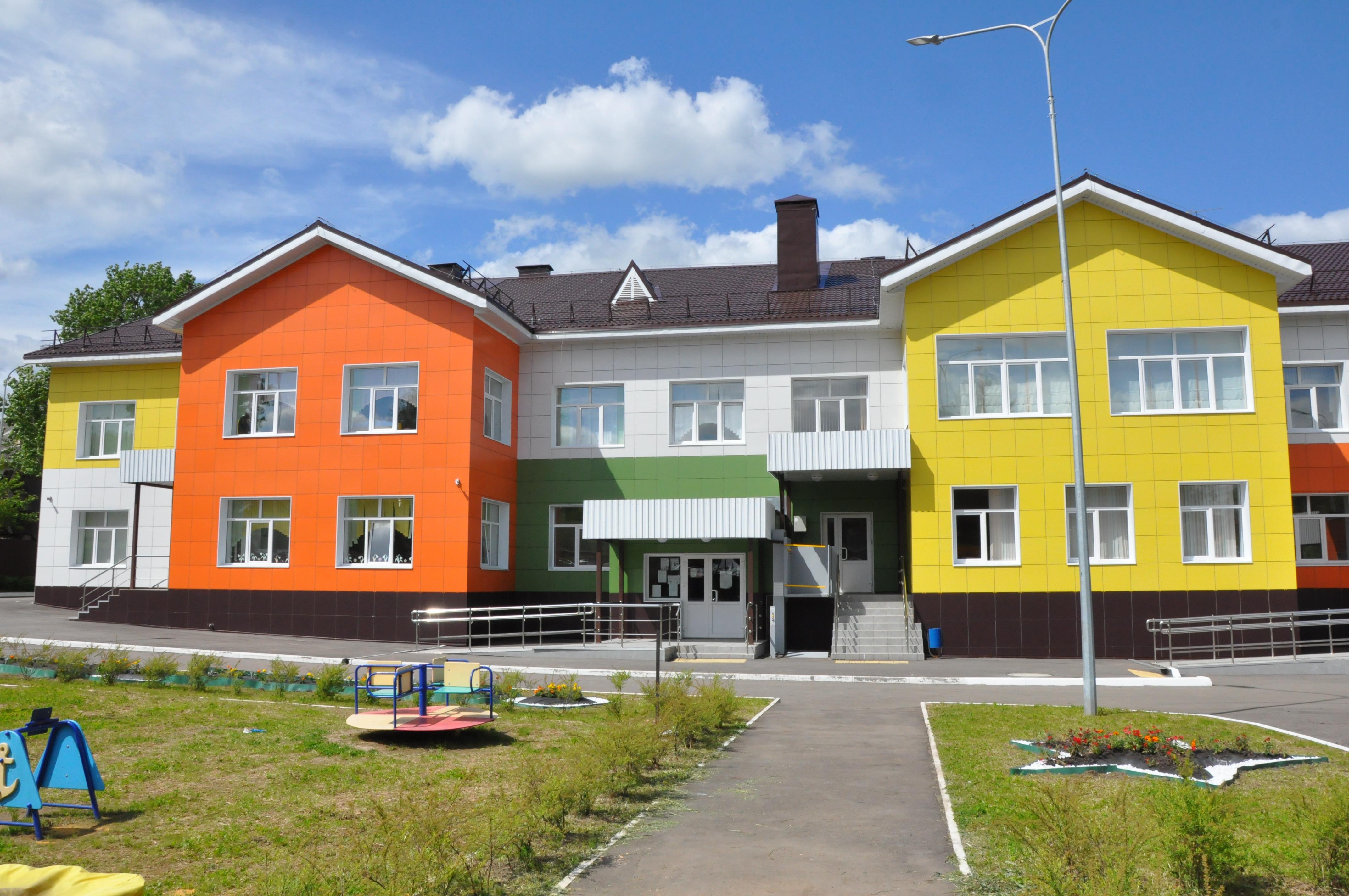Строительство детского сада в г. Щекино Тульской области